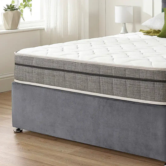 Divan Bed Plush Velvet