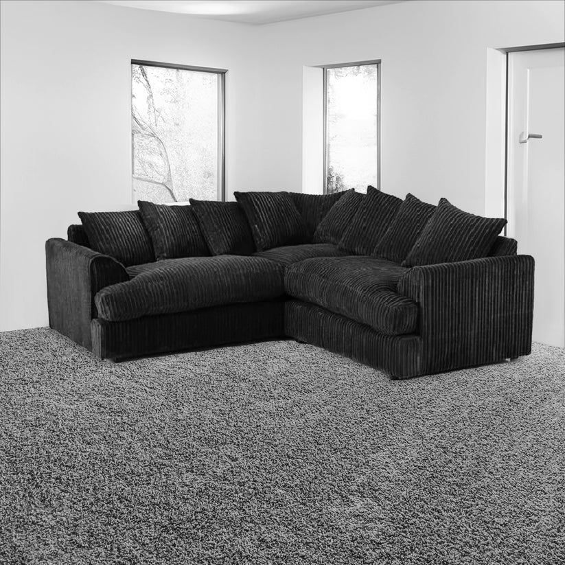 Liverpool Jumbo 5 Seater Wide Armrests With Footstool High-quality Fabric Sofa