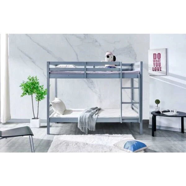 High Quality Pine Wooden Adults Bunk Single Bed - View 3