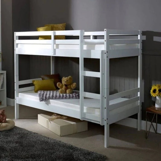 High Quality Pine Wooden Adults Bunk Single Bed