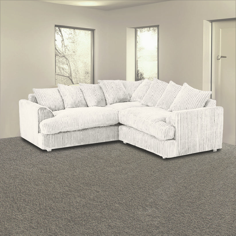 Liverpool Jumbo 5 Seater Wide Armrests With Footstool High-quality Fabric Sofa - View 7