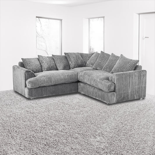 Liverpool Jumbo 5 Seater Wide Armrests With Footstool High-quality Fabric Sofa