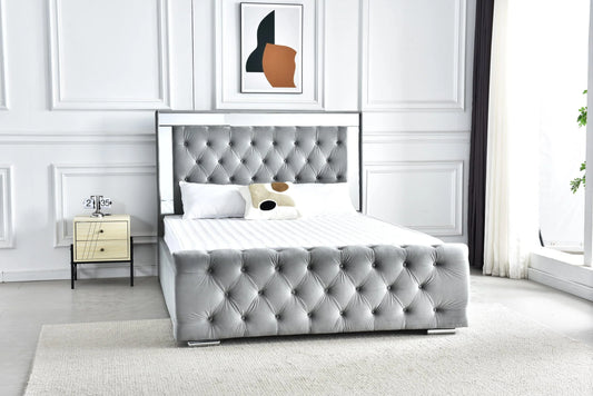 Luxury Ottoman Fabric One Storage Bed Frame