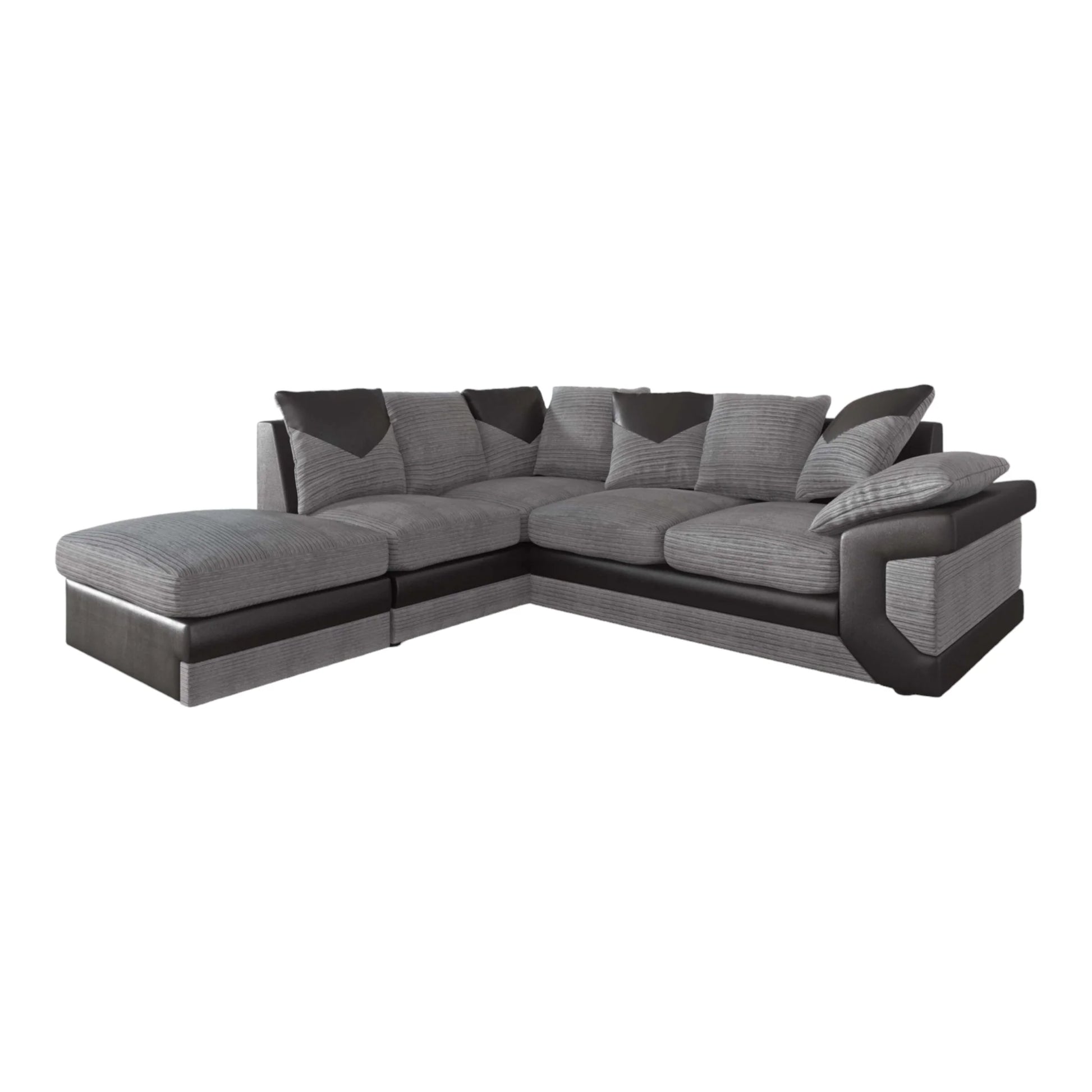 DINO Jumbo Cord 5 Seater Single Arm Sofa img UKFurnish.com