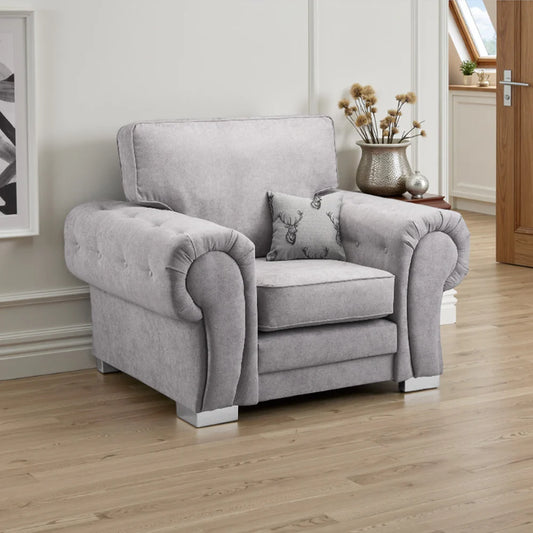 Verona High Back Armchair – Stylish & Comfortable Accent Chair for Modern Living Rooms | Free UK Delivery