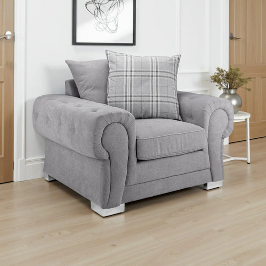 Verona Scatter Back Armchair – Stylish & Comfortable Accent Chair for Modern Living Rooms | Free UK Delivery