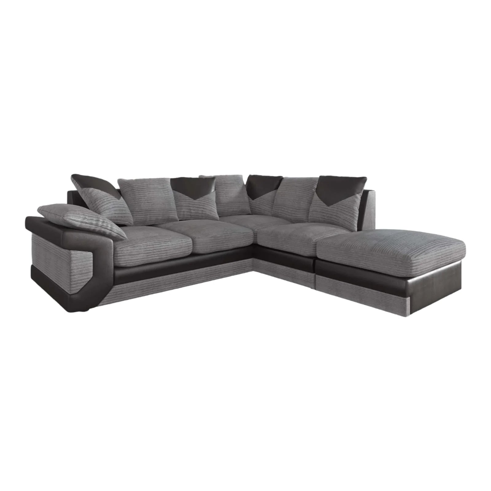 DINO Jumbo Cord 5 Seater Single Arm Sofa img UKFurnish.com