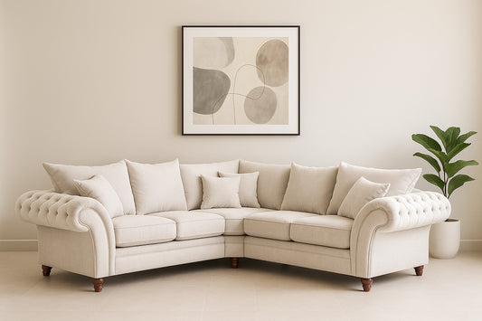 Ashwin Kensigton 4 Seater Comfortable Stylish  Corner Sofa