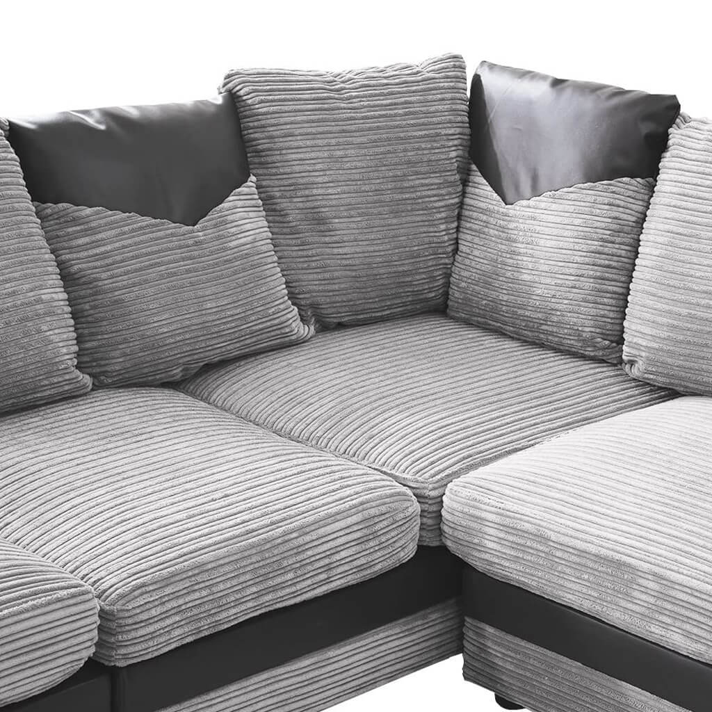 DINO Jumbo Cord 5 Seater Single Arm Sofa img UKFurnish.com