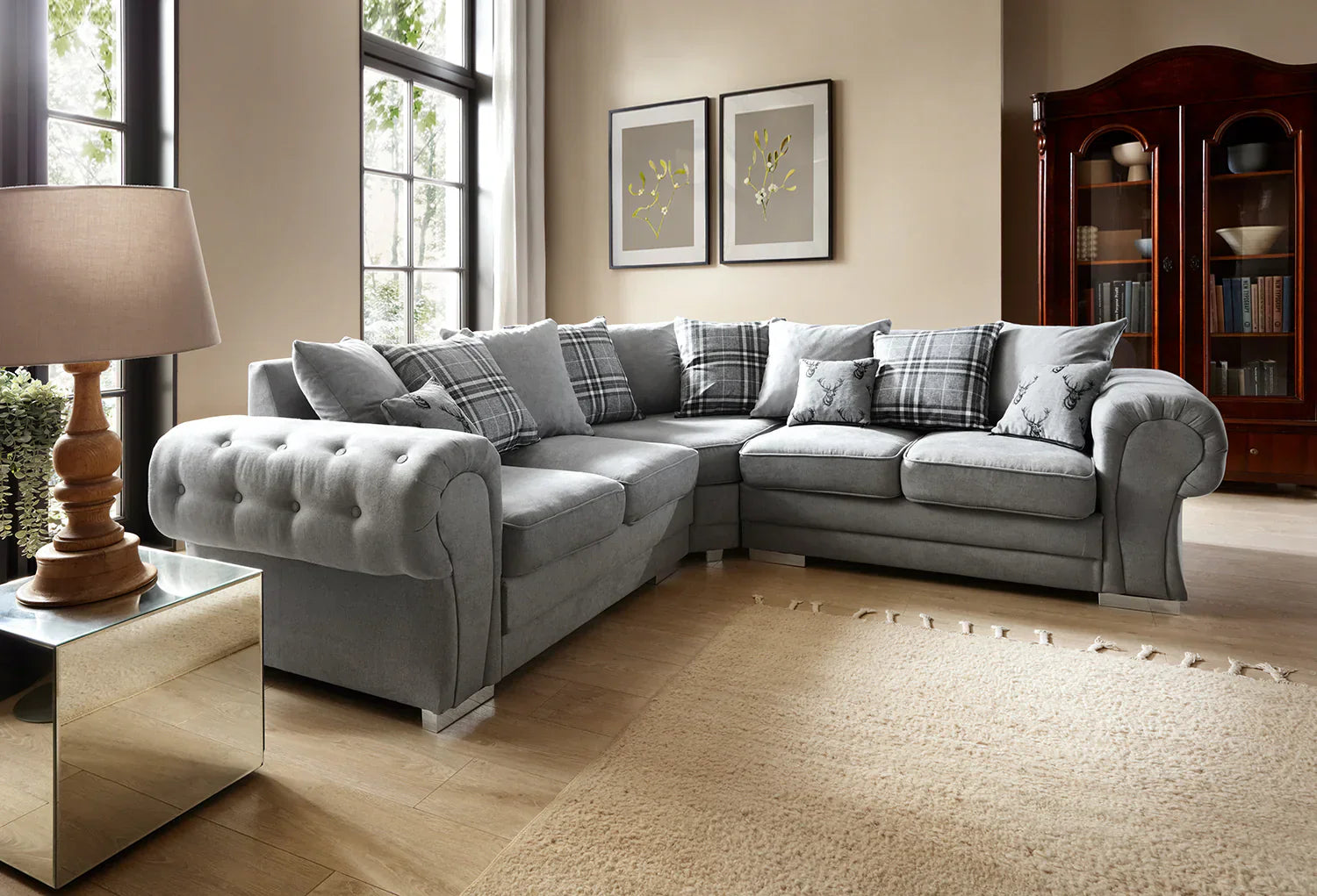 Modern Verona 5 Seater Sofa UkFurnish.com